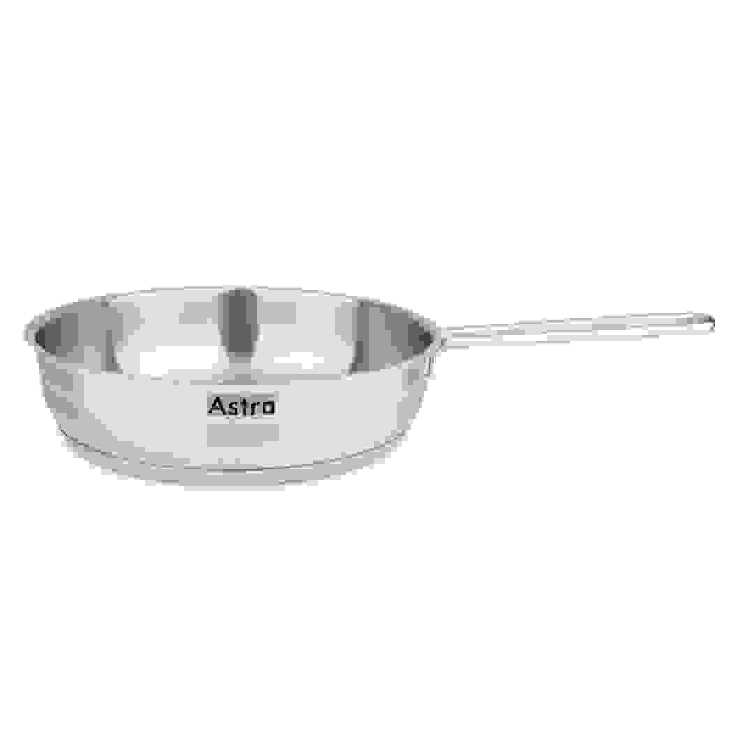 Astra Premium Stainless Steel Fry Pan (24 x 6 cm)