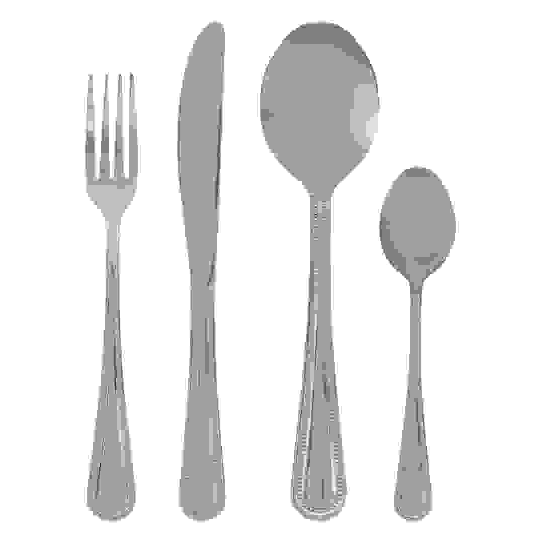 SG Perle Cutlery Set (24 Pc, Silver)