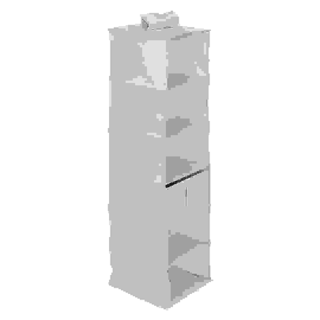5Five Hanging Laundry Organisr 6 Compartments (Beige)