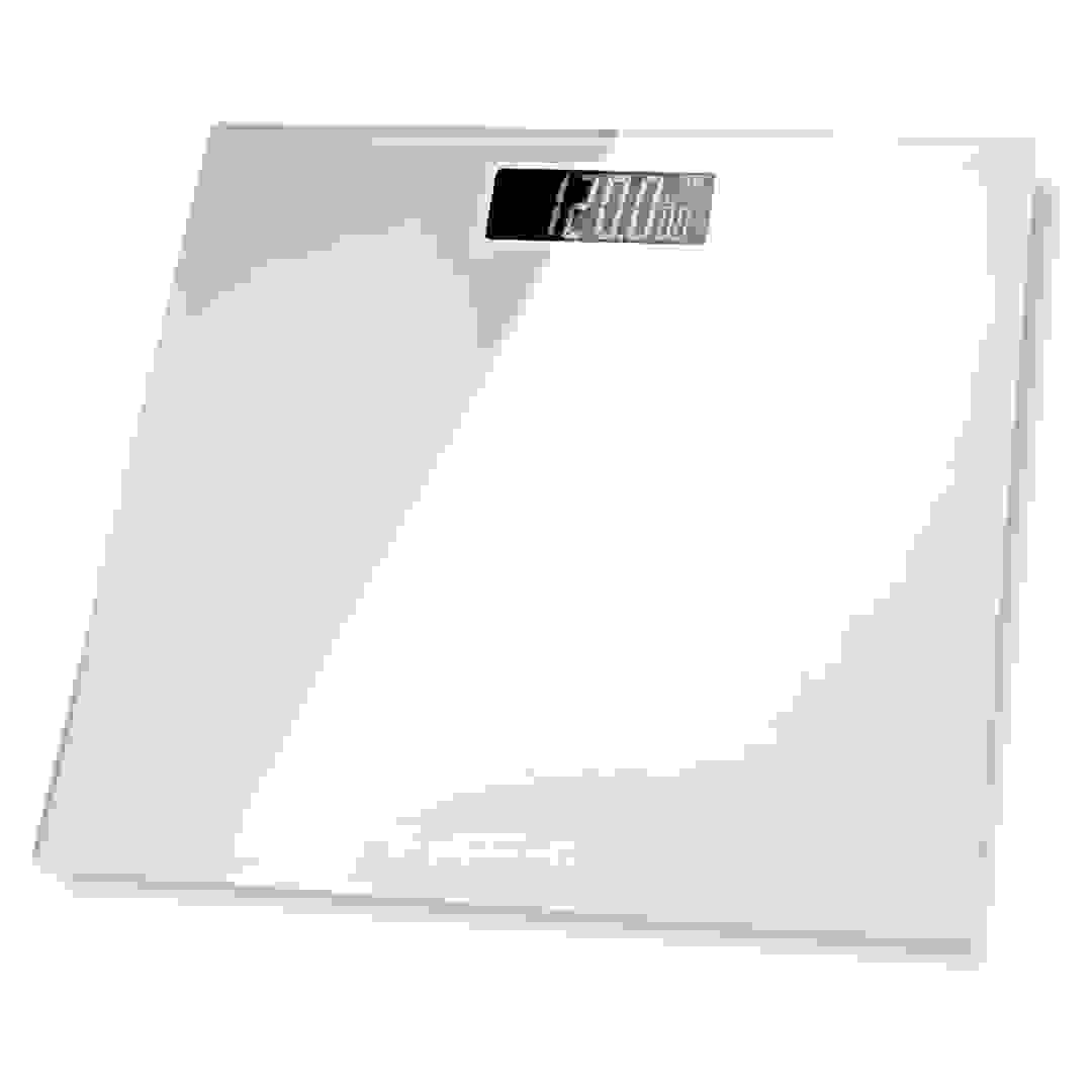Black+Decker Digital Bathroom Scale (28 x 28 x 2.2 cm, White)