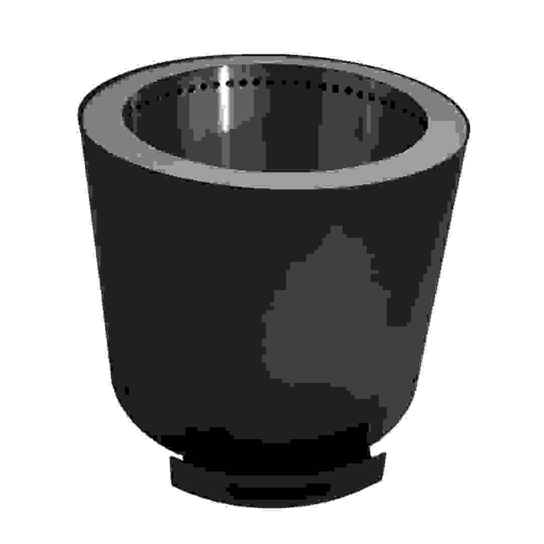 Stainless Steel Round Fire Pit (49 x 40 cm)