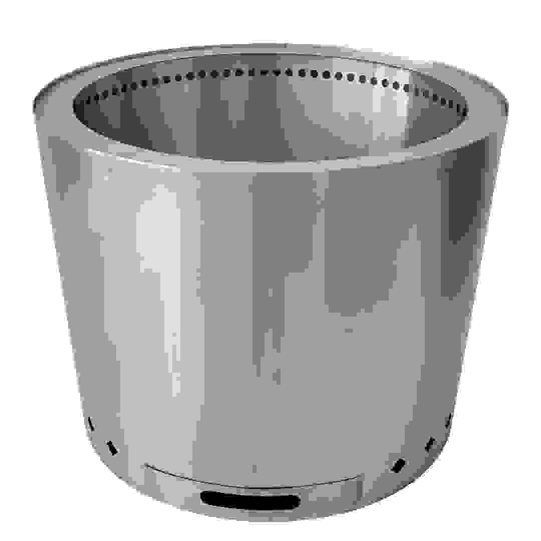 Stainless Steel Round Fire Pit (49 x 40 cm)