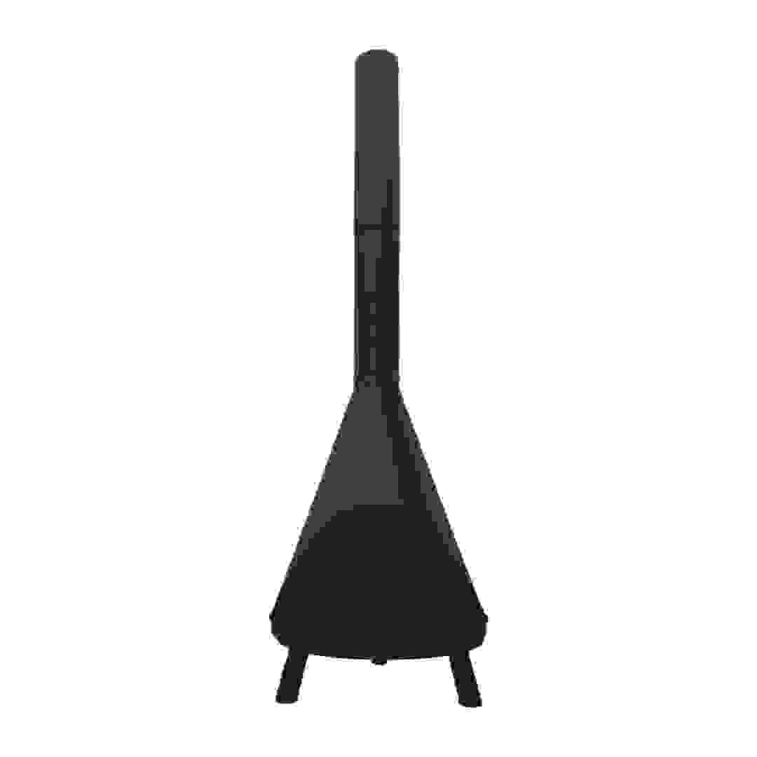 Corten Stainless Steel Round Fire Pit (55 x 55 x 169 cm)