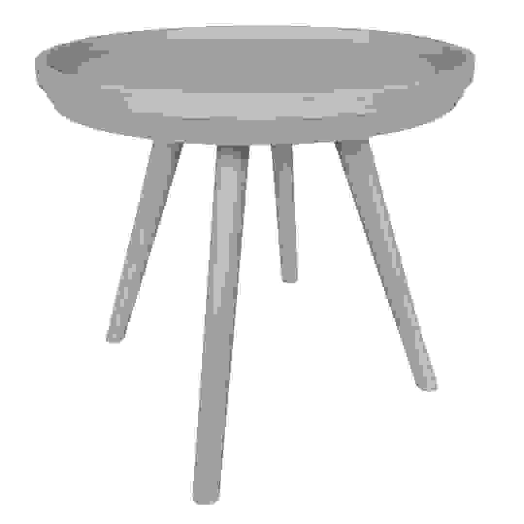 Rio Injected Plastic Side Table (Beige, 50.5 x 47.5 cm)