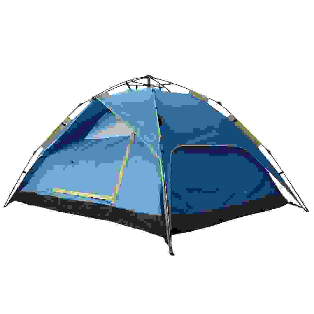 خيمة أوتوماتيكية سعة 3 أشخاص مارلز (أزرق، 2.10 × 2.10 × 1.30 متر)