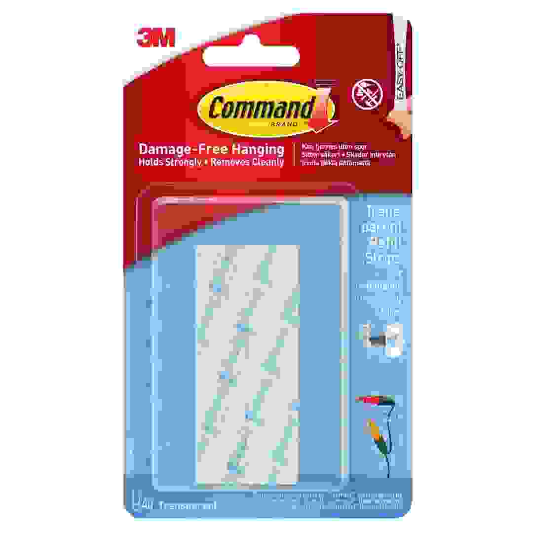 3M Command Clear Refill Strips Pack (Mini, 40 Pc.)