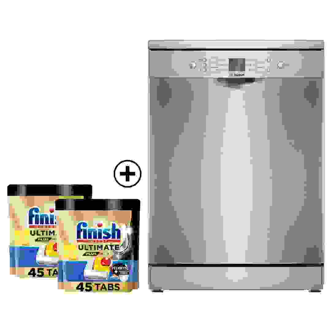 Bosch Series 2 Freestanding Dishwasher, SMS26AI00M (12 Place Setting)