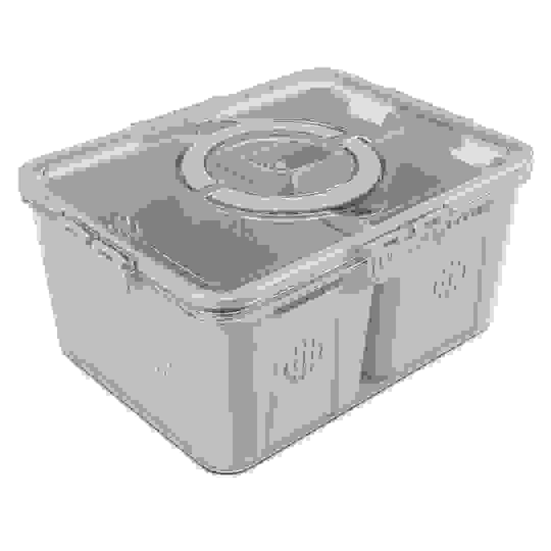 Core Kitchen 4-Compartments Draining Container (Moonstone)