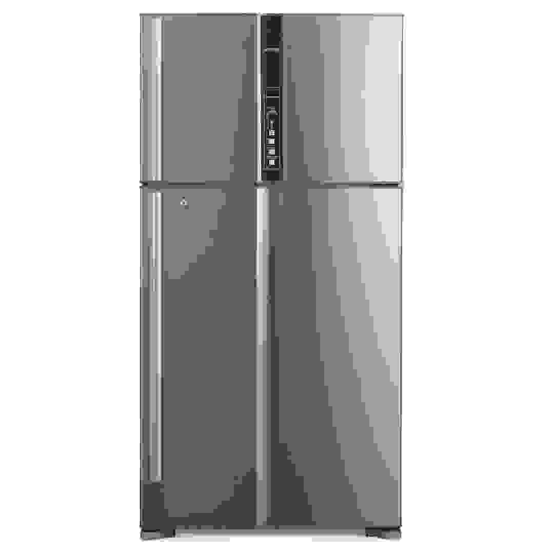 Hitachi Top Mount Refrigerator W/Dual Fan Cooling, RV990PUK1BSL (990 L, Silver)