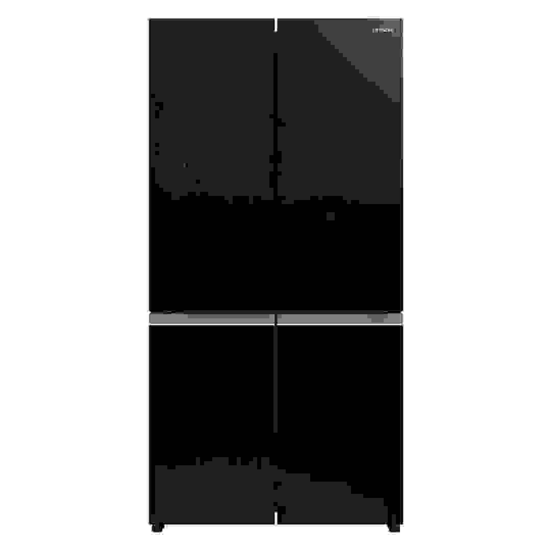 Hitachi Freestanding French Door Bottom Freezer Refrigerator, RWB720VUK04GBK (720 L)