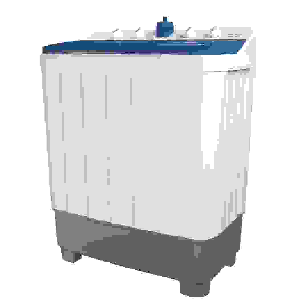 Hitachi Freestanding 8 Kg Top Load Semi-Automatic Twin Tub Washing Machine, LTT08JWTPFB (1350 RPM)