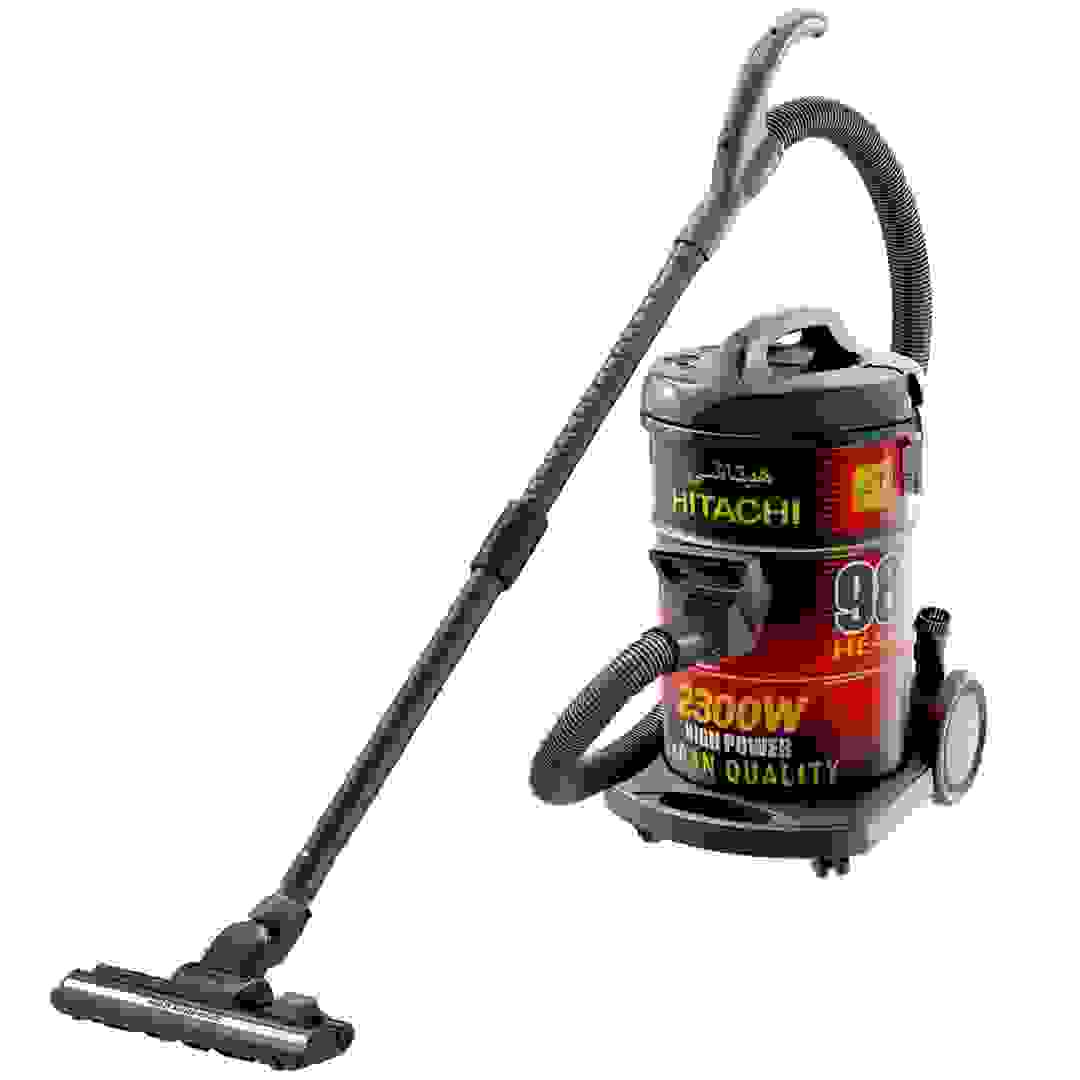 Hitachi Drum Corded Vacuum Cleaner, CV980TJBKRGAE (2300 W, 21 L)