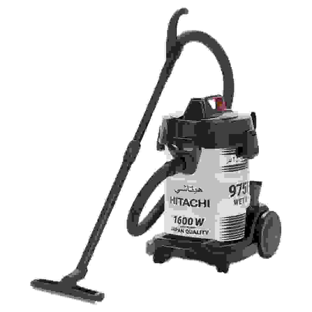 Hitachi 3-in-One Sand Blower Wet & Dry Drum Vacuum, CV975PWBKGAE (25 L, 1600 W)