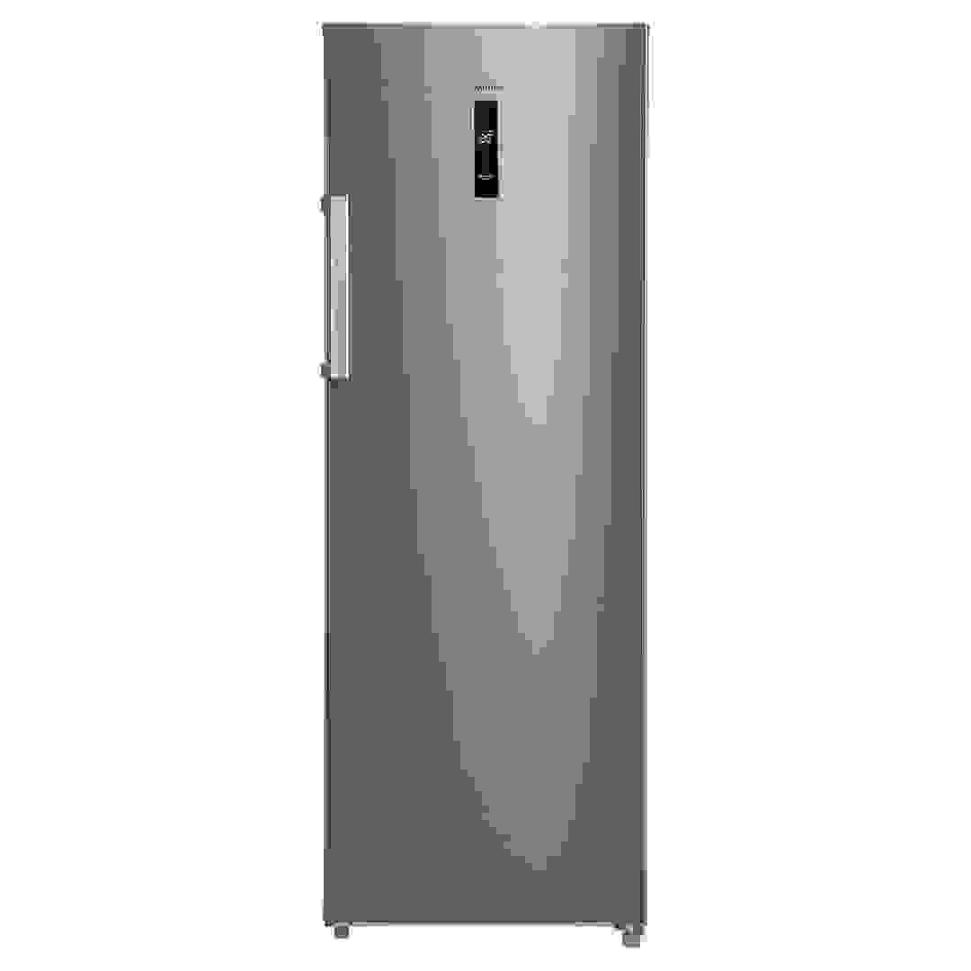 Midea Freestanding Upright Freezer, MDRU333FEE46 (330 L, Silver)