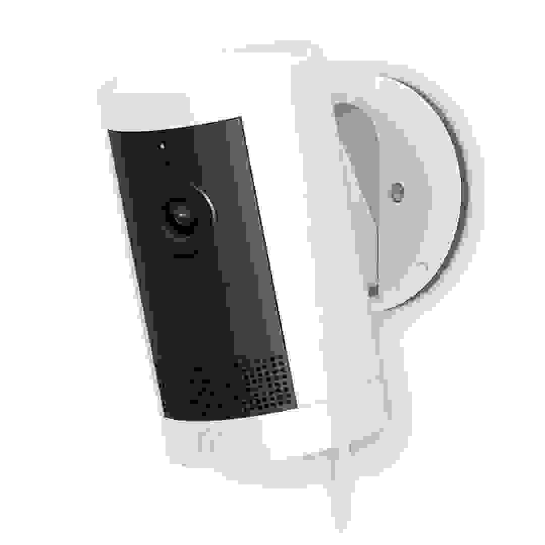 Ring Outdoor Camera Plus 2K Plug-In (White, B0D4SMZHS7)