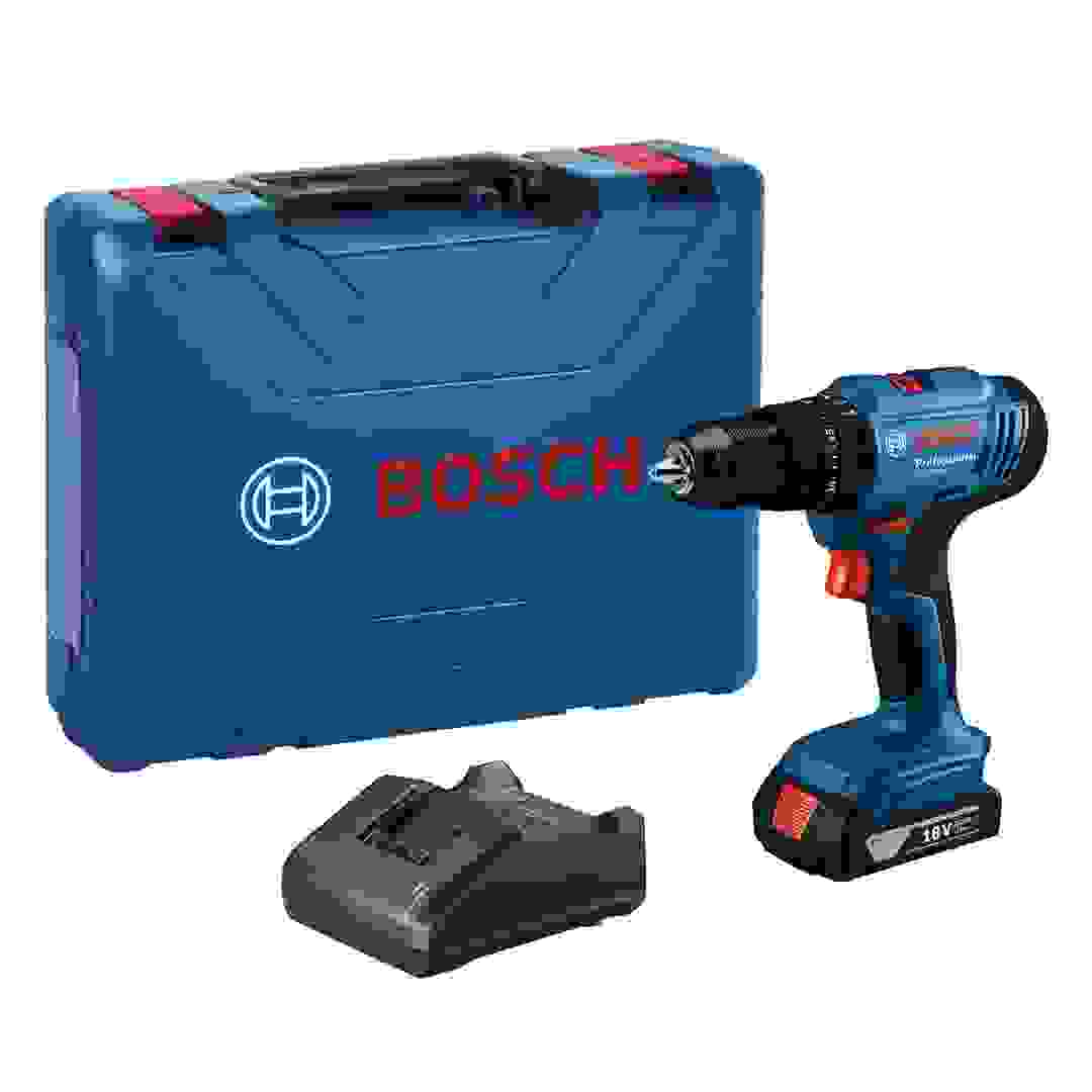 Bosch Professional Cordless Impact Drill Driver, GSB183-LI W/Battery & Charger (18 V)
