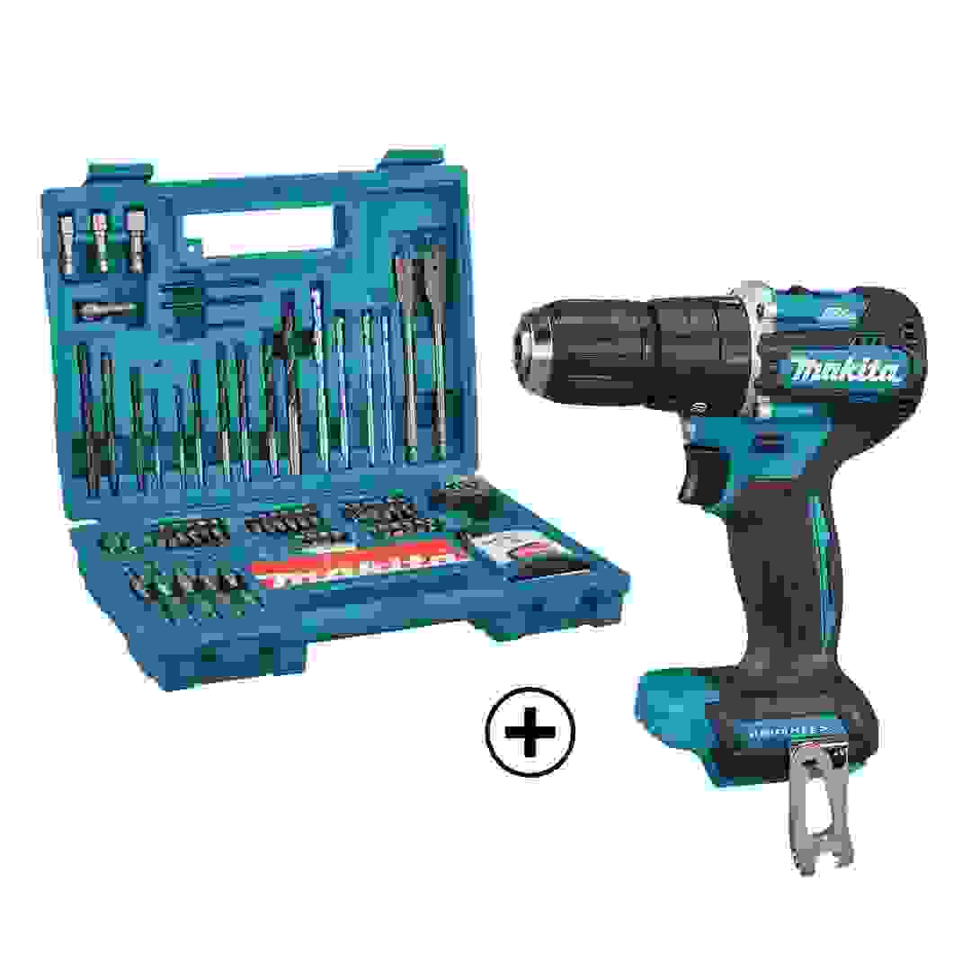 Makita Lithum-Ion Cordless Driver Drill Kit, DHP487RFJ-Combo (18 V)