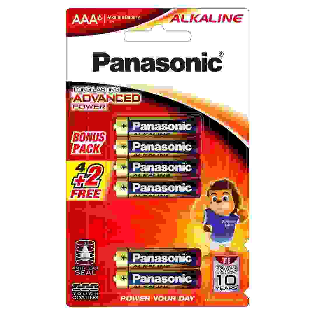 Panasonic AAA Alkaline Batteries Pack (6 Pc.)