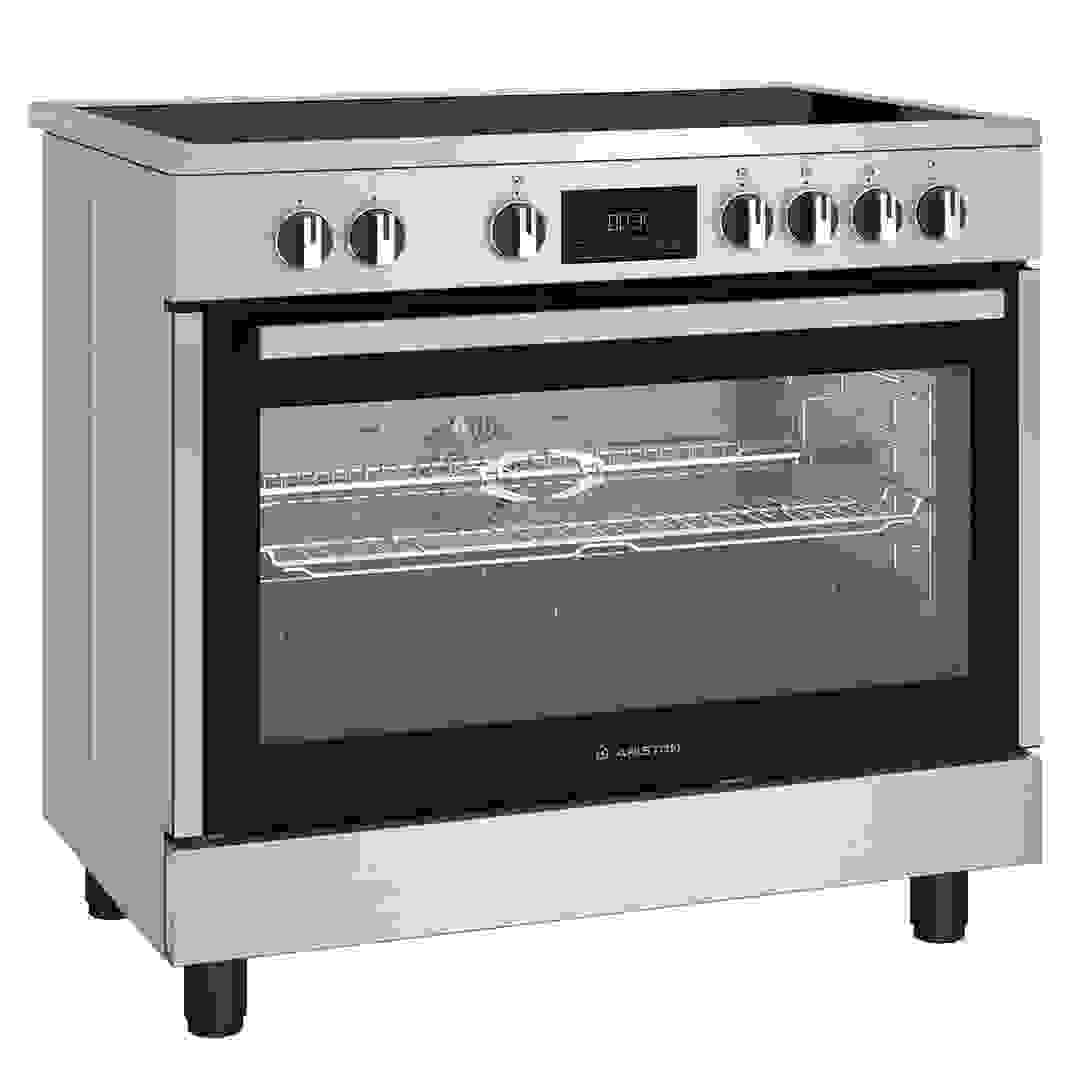 Ariston 5-Zone Freestanding Electric Ceramic Cooker W/Oven, ARR9EV830207XME (90 x 60 x 90 cm)