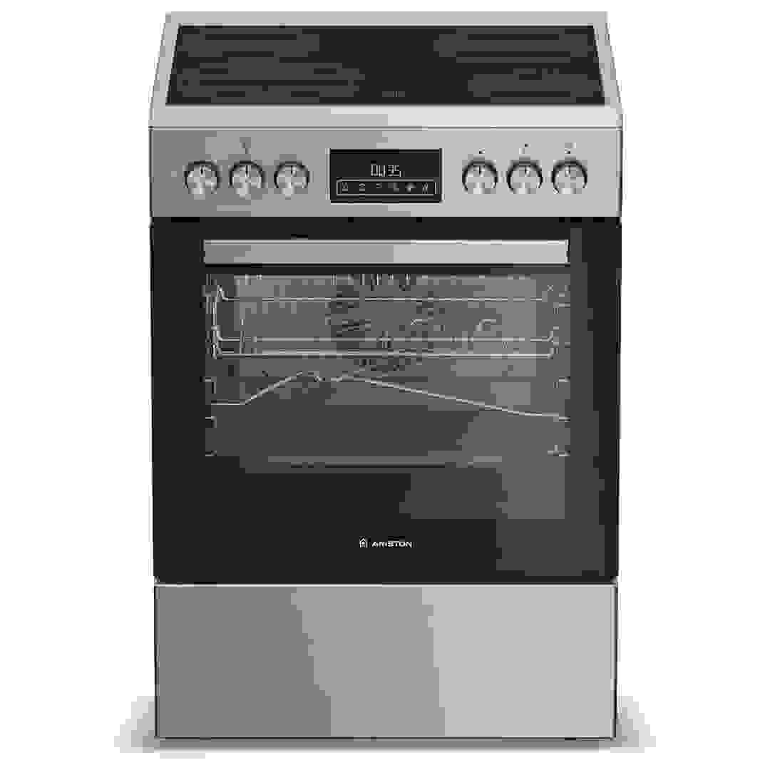 Ariston 4-Zone Freestanding Electric Ceramic Cooker W/Oven, ARR6EV520205XME (60 x 60 x 85 cm)