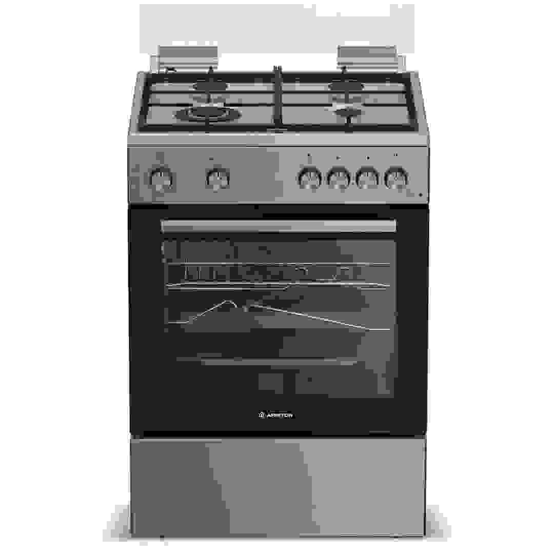 Ariston 4-Burner Freestanding Gas Cooker W/Oven, ARR6GGG23125XME (60 x 60 x 85 cm)
