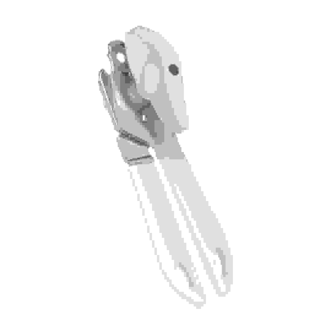 Metaltex Exodus Stainless Steel Can Opener (18 x 5 x 5 cm, White)