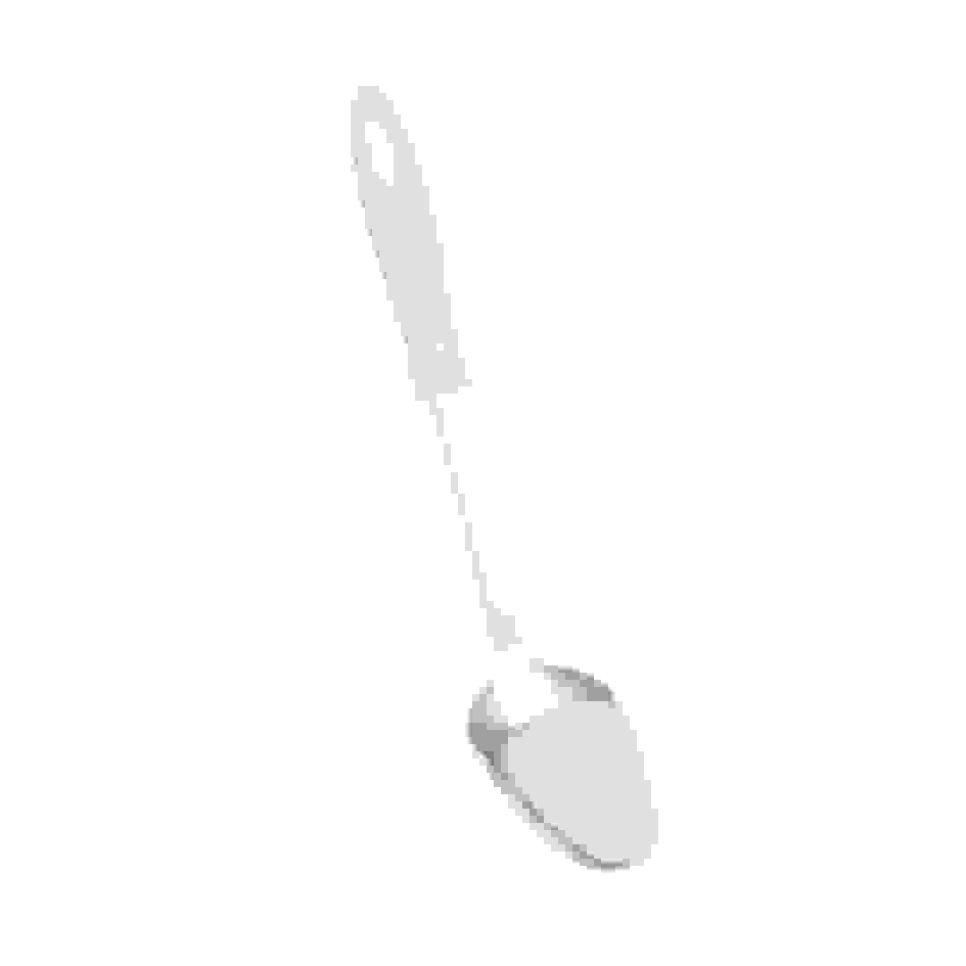 Metaltex Kristall Stainless Steel Serving Spoon (32 cm, White)