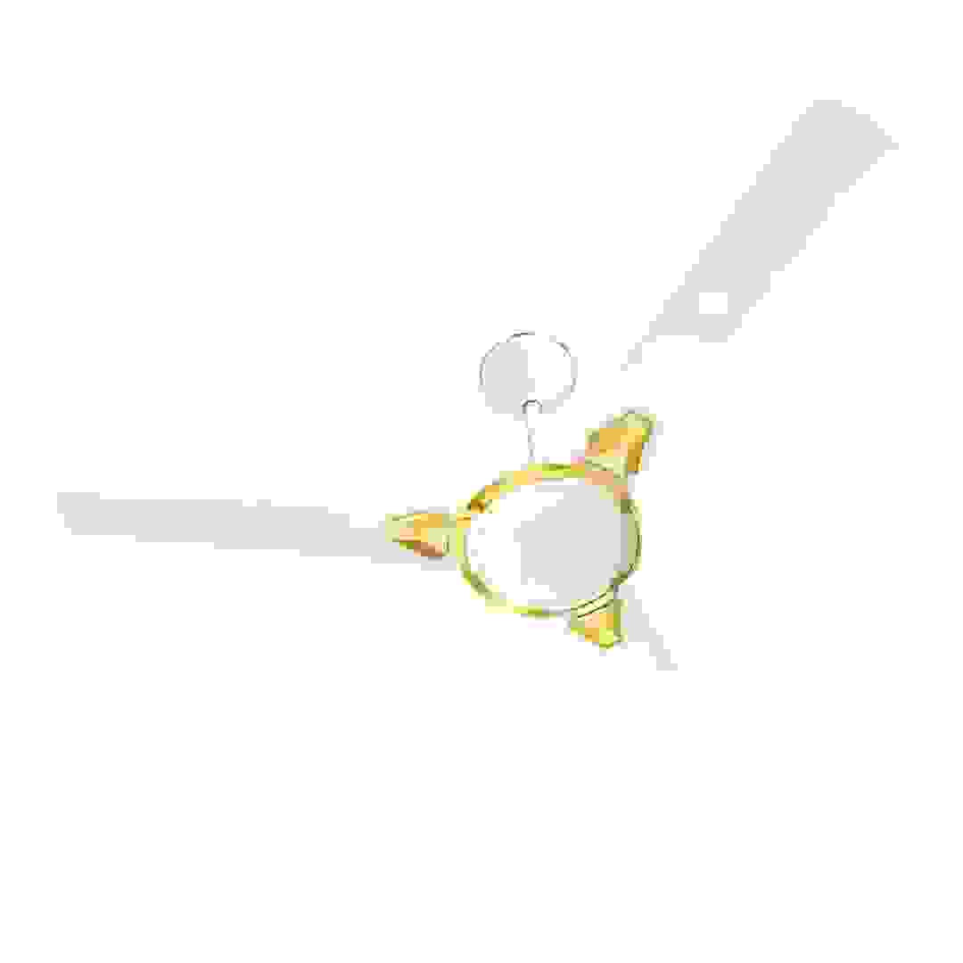 Havells Equs 5-Speed Level Electric Celling Fan, FOCEQSTGLD561 (White Gold, 230 V, 140 cm)