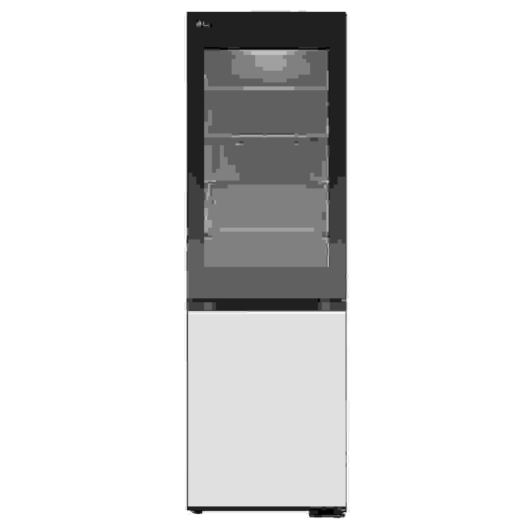 LG InstaView Freestanding Bottom Freezer Refrigerator, GR-V479QGKW (Beige, 374 L)