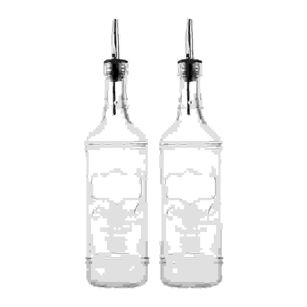 La Maison Glass Oil & Vinegar Bottle Set (750 ml)