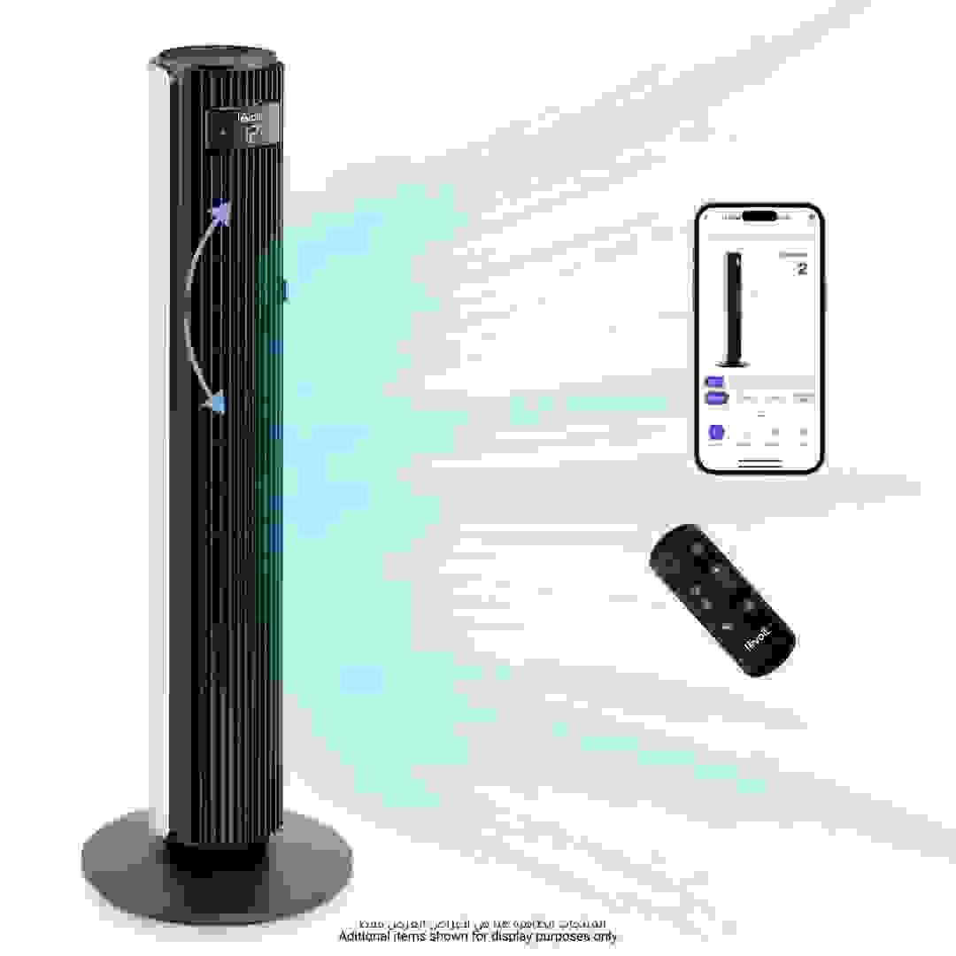 Levoit Silent Tower Fan W/Smart Control, LTF-F422S-WAE (30 W)