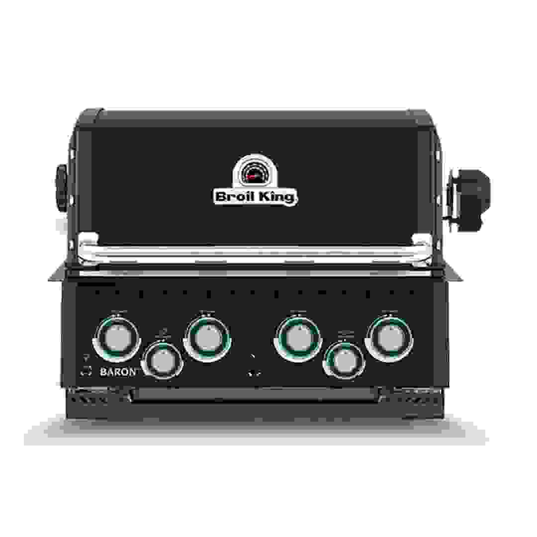 Broil King Baron 490 Built-In Shadow 4-Burner Gas Grill, 875683SDW