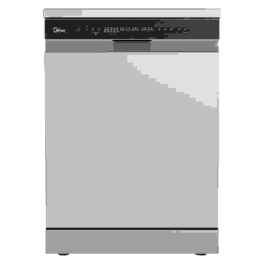 Midea 8 Program Freestanding Dishwasher, WQP14-W5233C(S) (14 Place Setting)