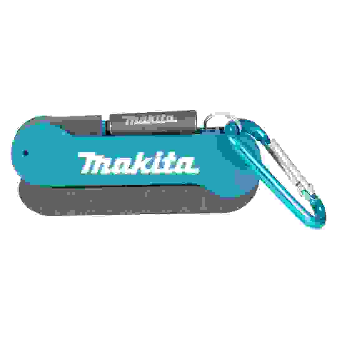 Makita Impact Black Screw Bit Set in Keychain W/Hex Shank 0.4 inch, E-15849 (10 Pc.)