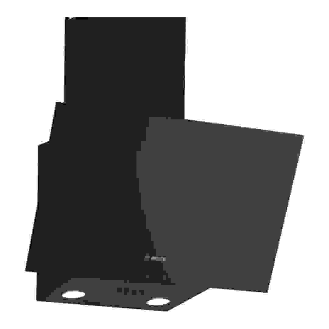 Bosch Series 2 Wall-Mounted Inclined Chimney Hood, DWK63PJ60M (Black, 31.9 x 59 x 34 cm)