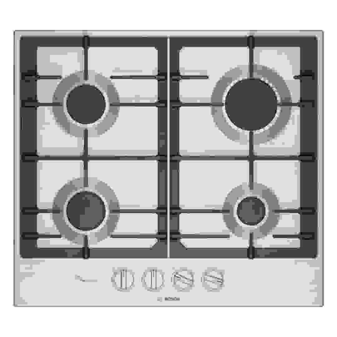 Bosch Series 6 Built-In 4-Burner Gas Hob, PCP6A5I90M (52 x 58 x 5.15 cm)