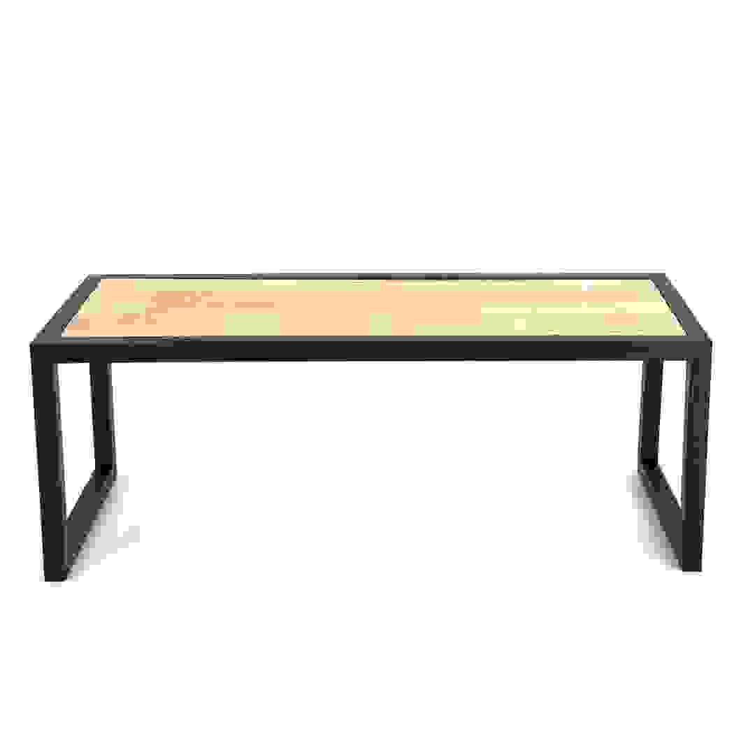 Living Accents Rectangular Metal Riser W/Wooden Board (48 cm)