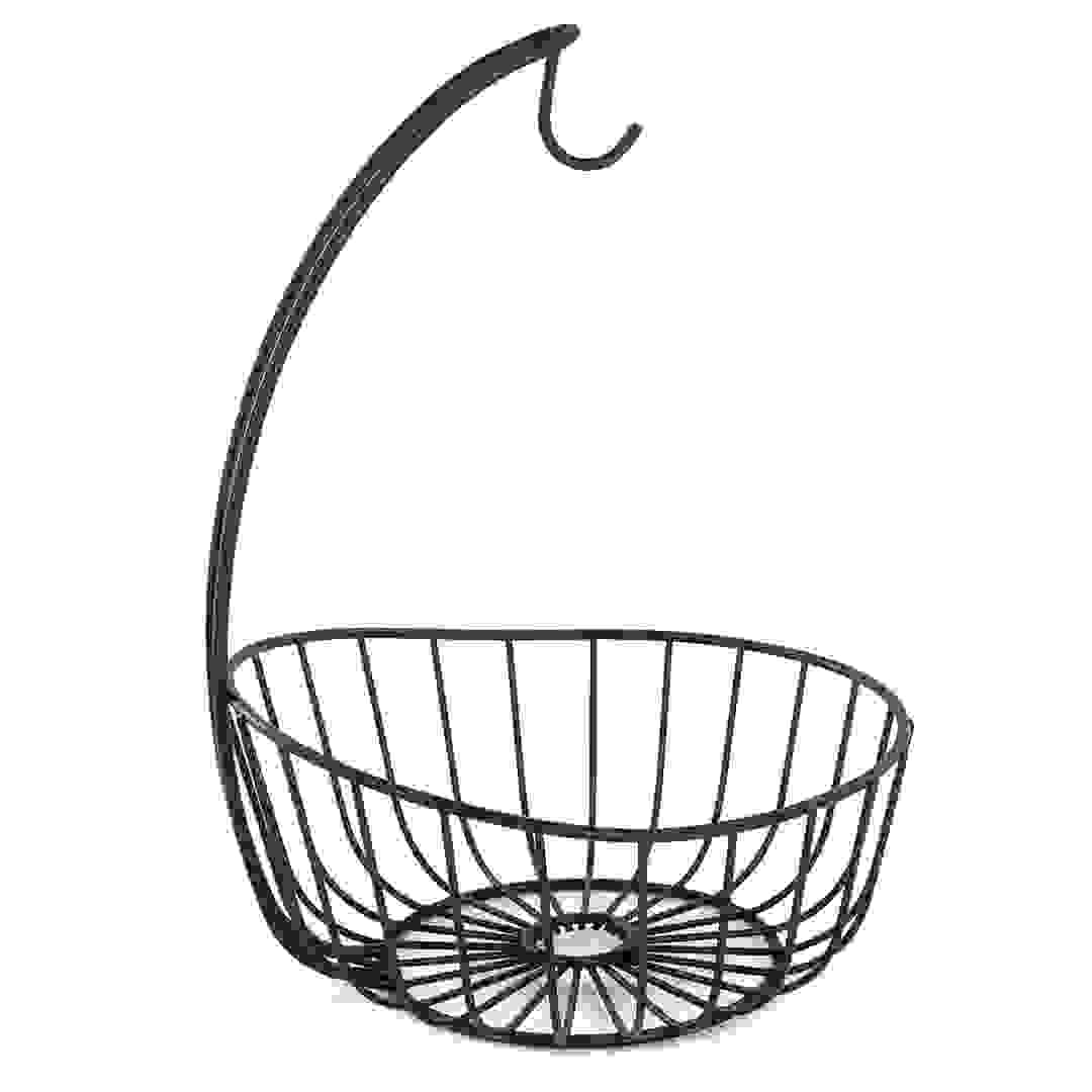 Living Accents Storage Basket W/Banana Holder