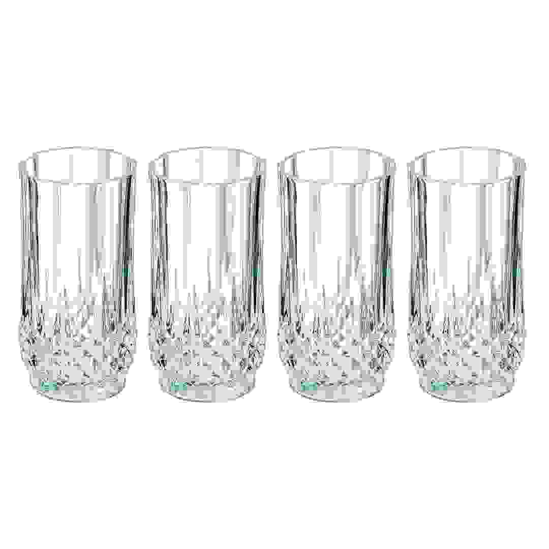 Cristal d'Arques Elegant Tumbler Glass Set (280 ml, 4 Pc.)