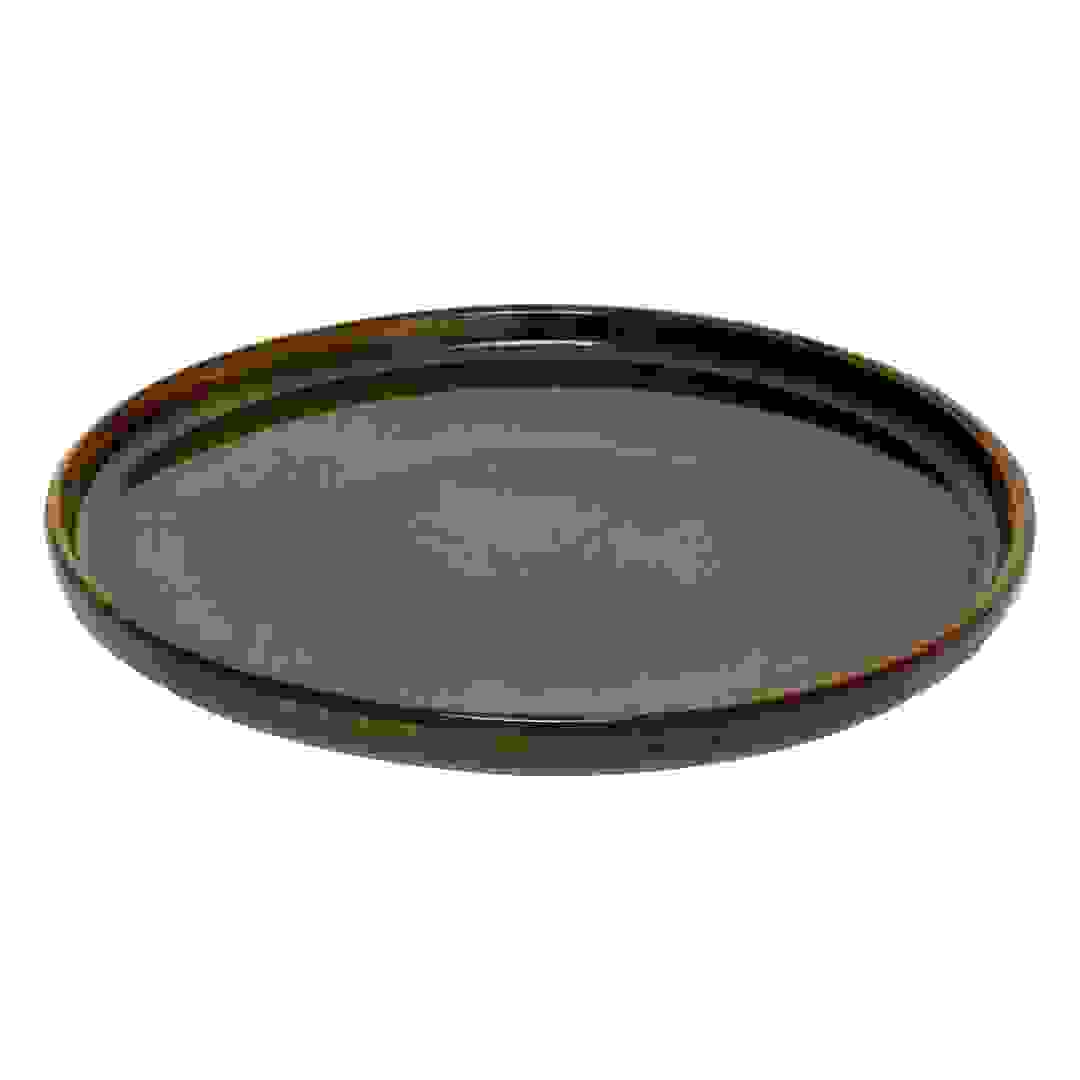 طبق حلويات خزف إس جي تير إنكونو (بني، 21 سم)