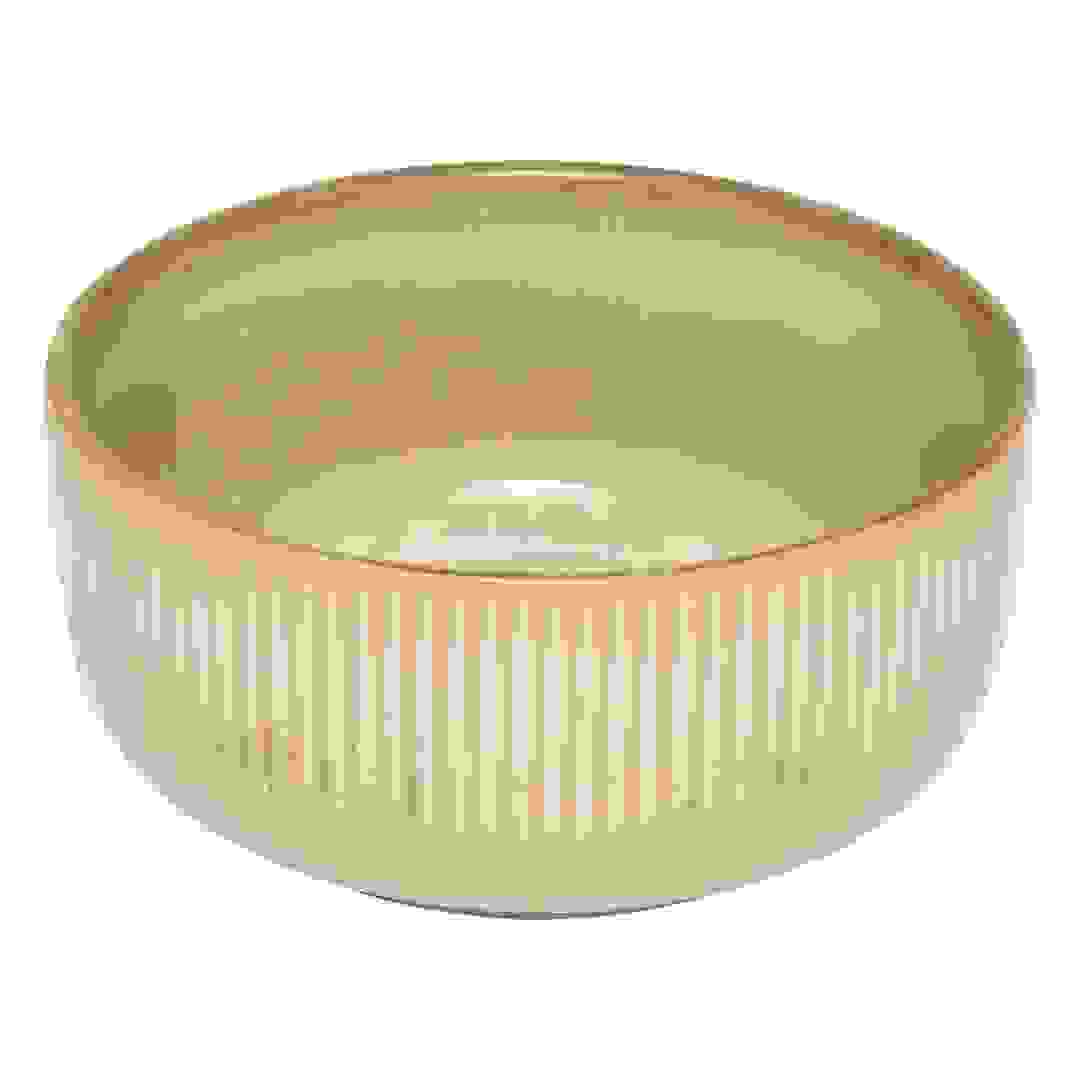 طبق شوربة خزف حجري إس جي كلوي (بيج، 14.2 سم)