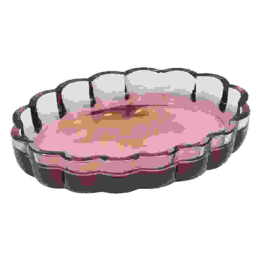 5Five Florea Glass Soap Dish (Amber, 13.8 x 9.9 cm)