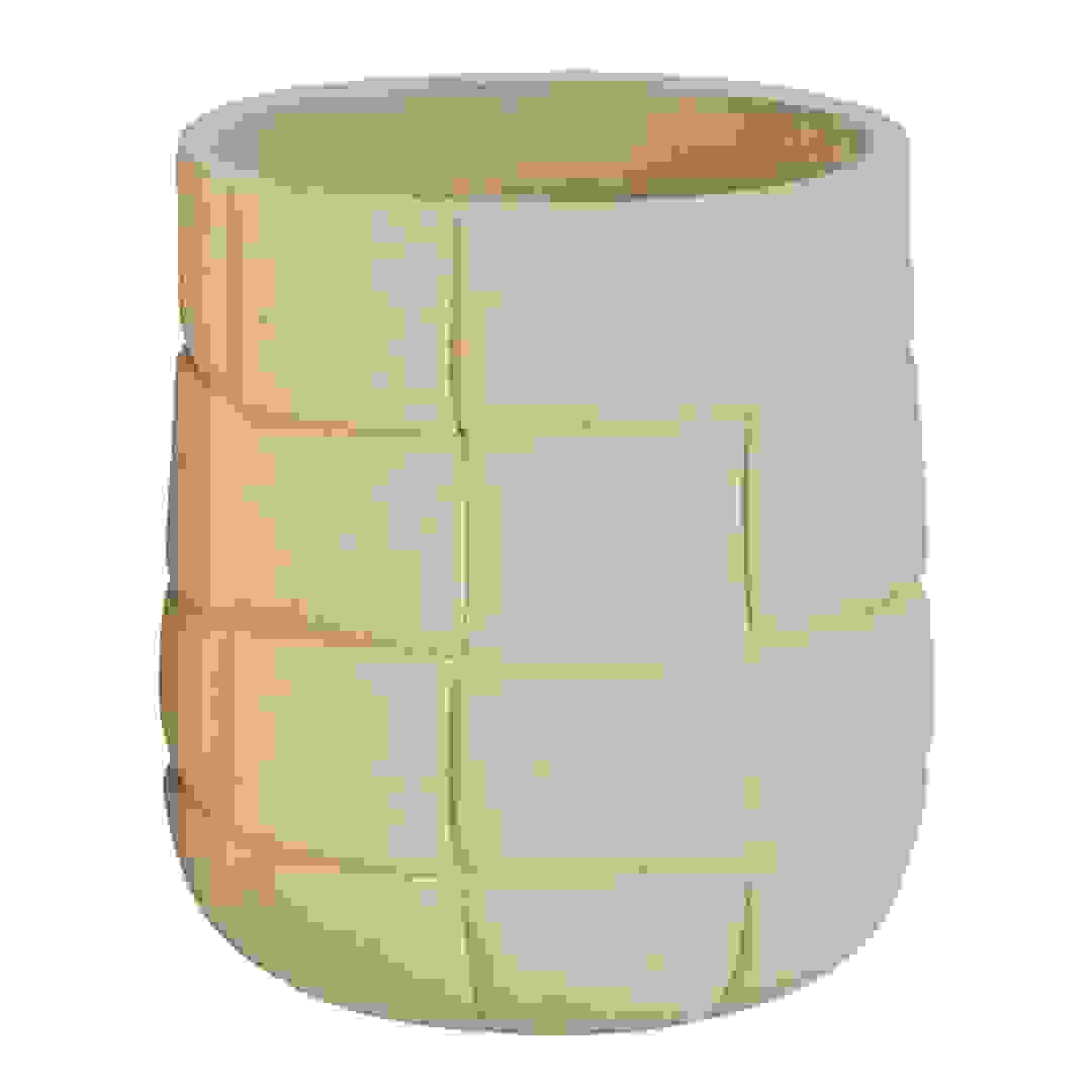 Lavender Fiber Clay Pot (39 cm, Brown)