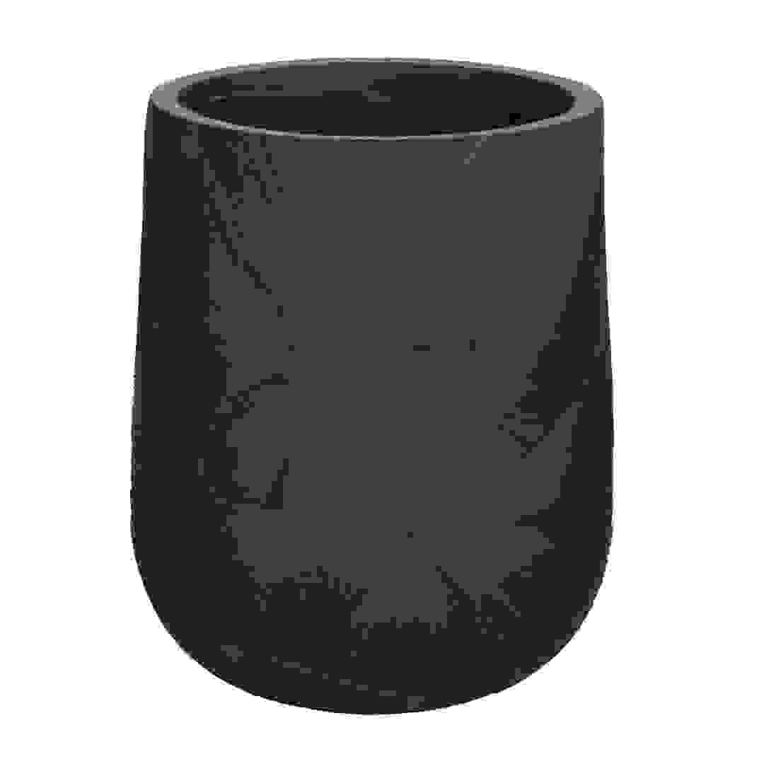 Lavender Fiber Clay Pot (39 cm, Black)