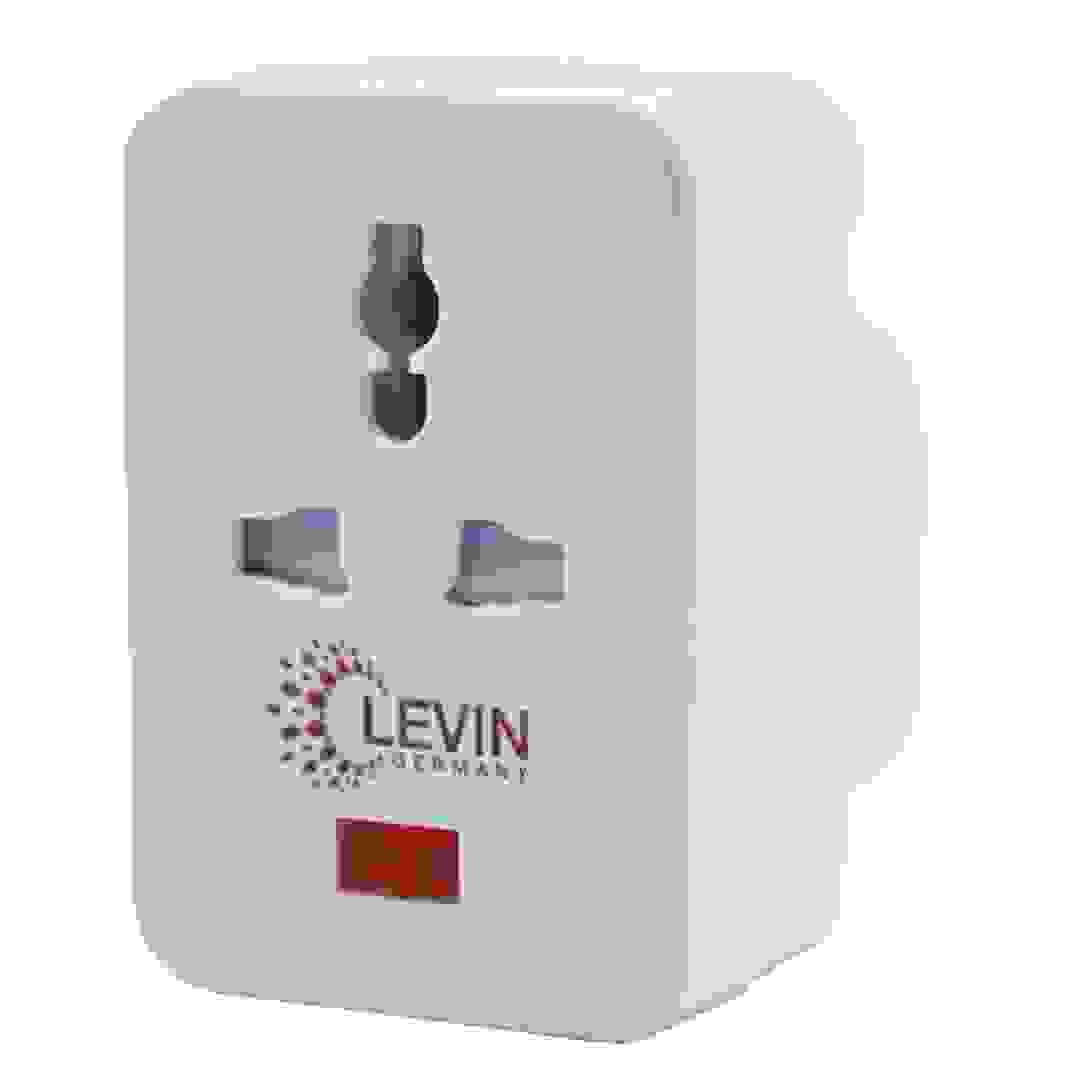 Levin 3-Way Multi-Plug Adapter W/Neon, 368M