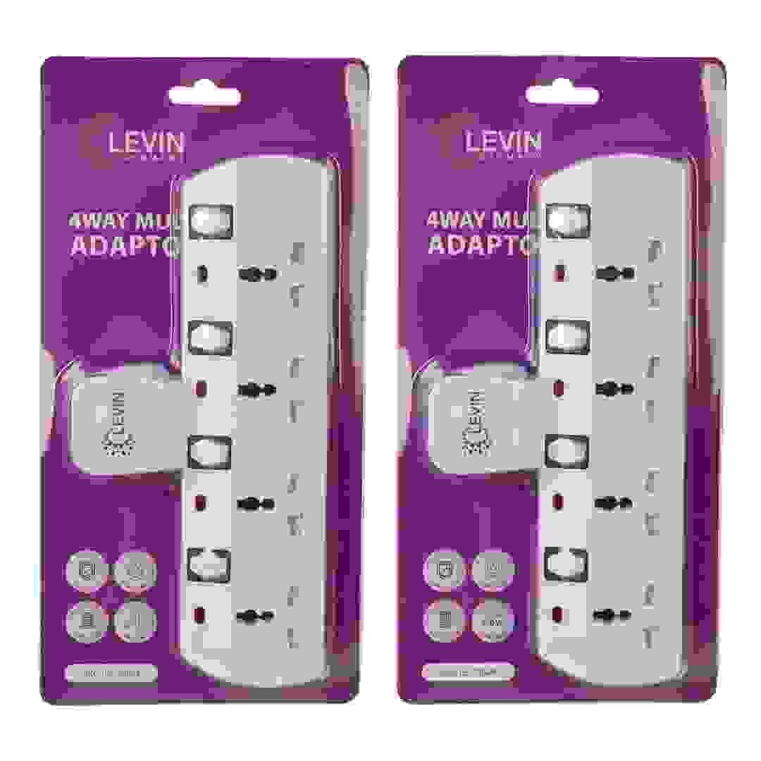 Levin Universal Adapter W/Individual Switches, T504M