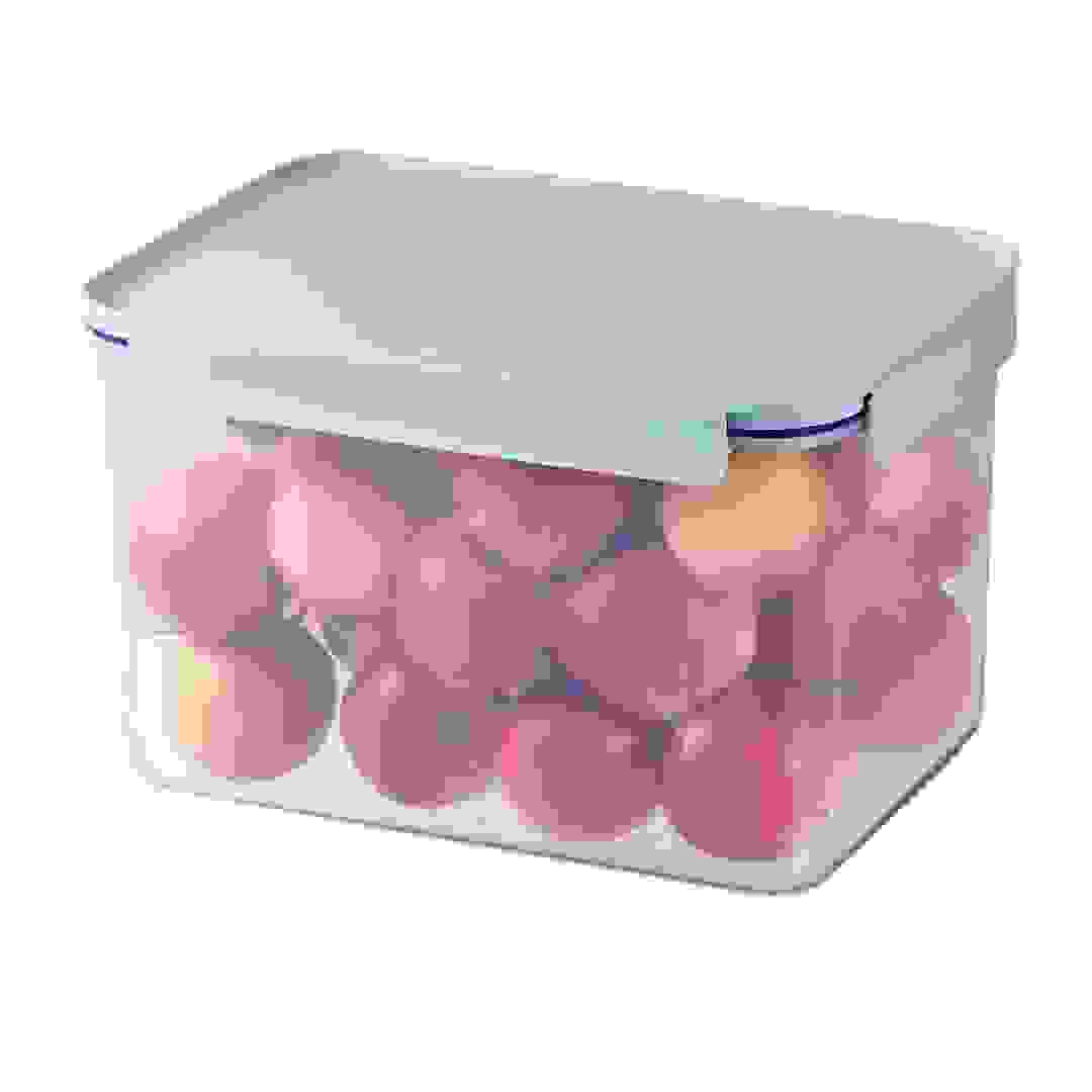 Lock & Lock Classic Plus Plastic Rectangle Food Container (Mint, 6 L)