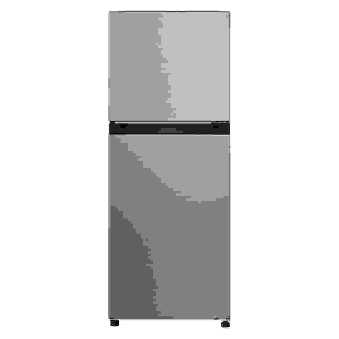 Hitachi Freestanding Top Mount Refrigerator, HRTN5230MXAE (Silver, 275 L)