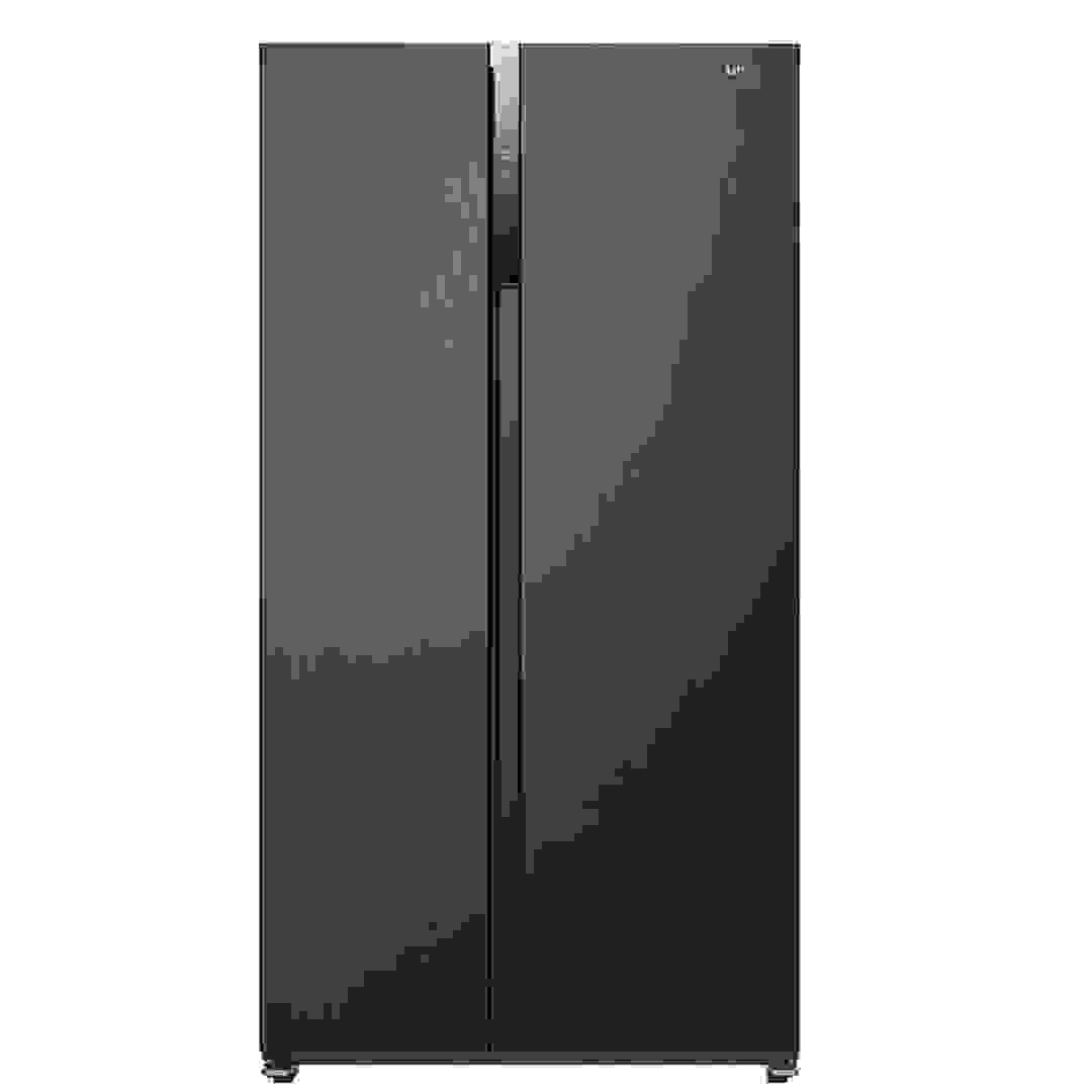 Hitachi Side by Side Refrigerator, HRSN9552DWDXAE (Inox, 680 L)