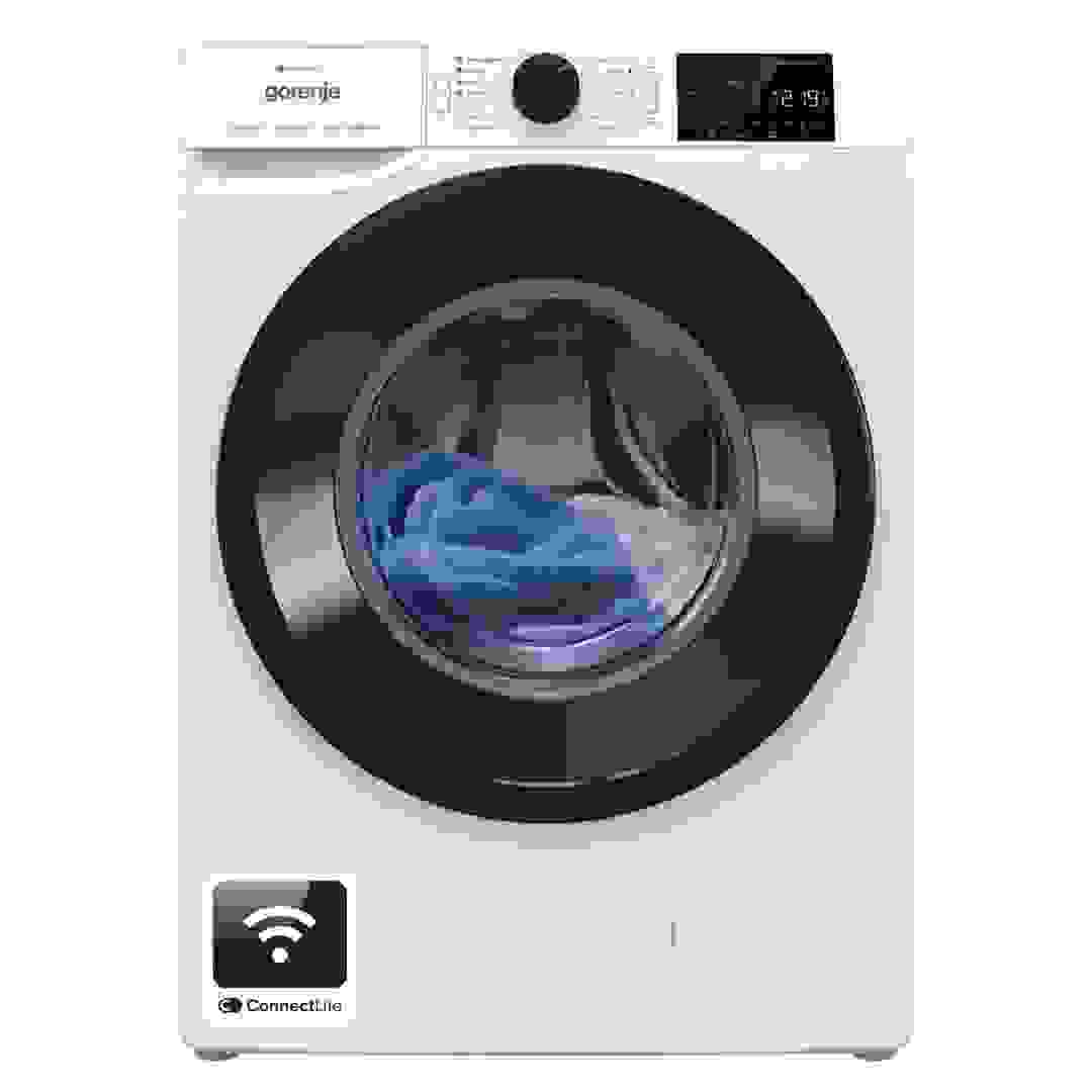 Gorenje 8 Kg Freestanding Front Load Smart Washer, WPNEI82A1SWIFI (White, 1200 rpm)